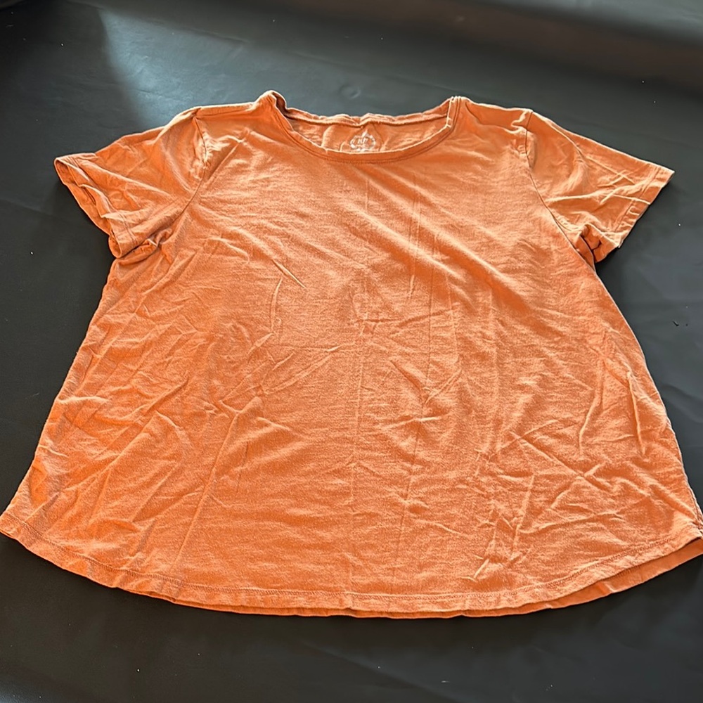 Vibrant Orange Short Sleeve Women's Tee
